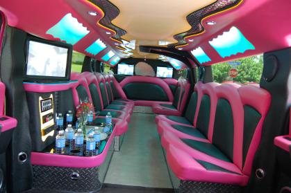 Lauderdale Lakes Pink Hummer Limo 
